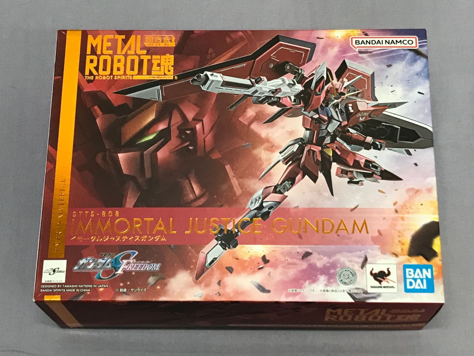 L ROBOT魂 ＜SIDE MS＞ 動戦士ガンダムSEED FREEDOM イモータルジャスティスガンダム 707 Mobile Suit Gundam