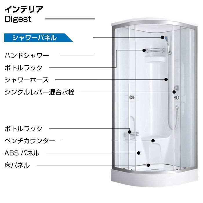 シャワーユニット