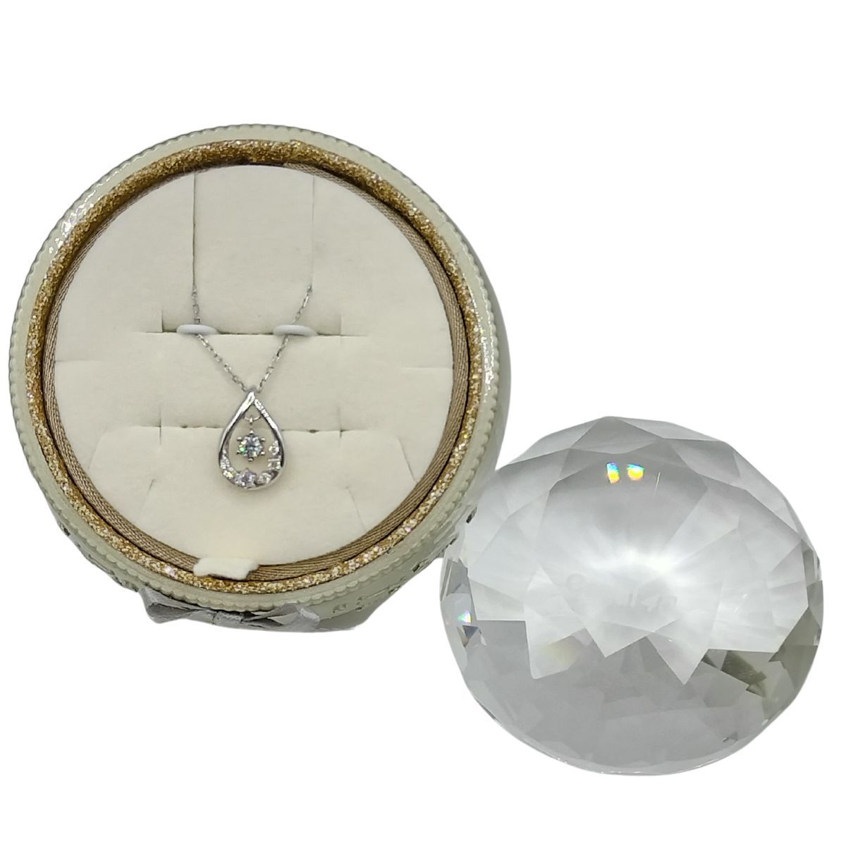 Canal4℃ カナルヨンドシー シルバー ネックレス silver しずくモチーフ 