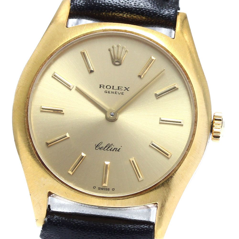 ロレックス ROLEX 3800 チェリーニ K18YG Cal.1601 手巻き レディース_910603