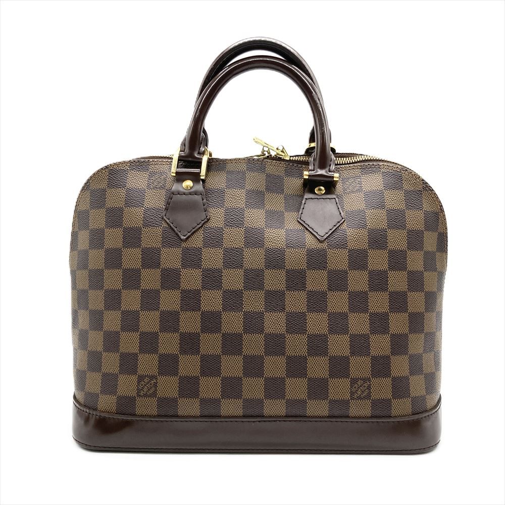 ルイヴィトン LOUIS VUITTON アルマPM ハンドバッグ ダミエ エベヌ N51131 ブラウン FL0075 ユニセックス