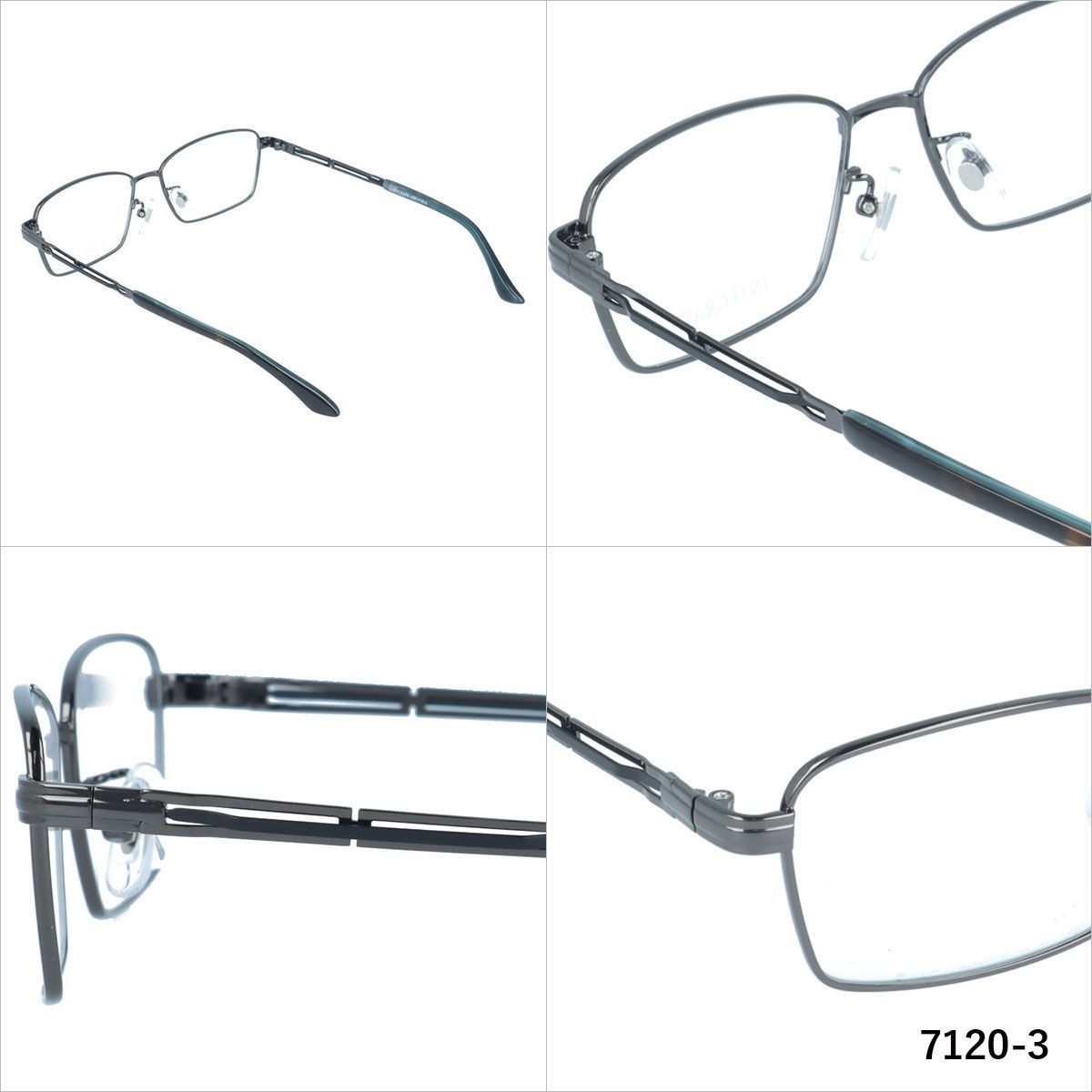 インテグレート メガネフレーム 伊達メガネ アジアンフィット（フル