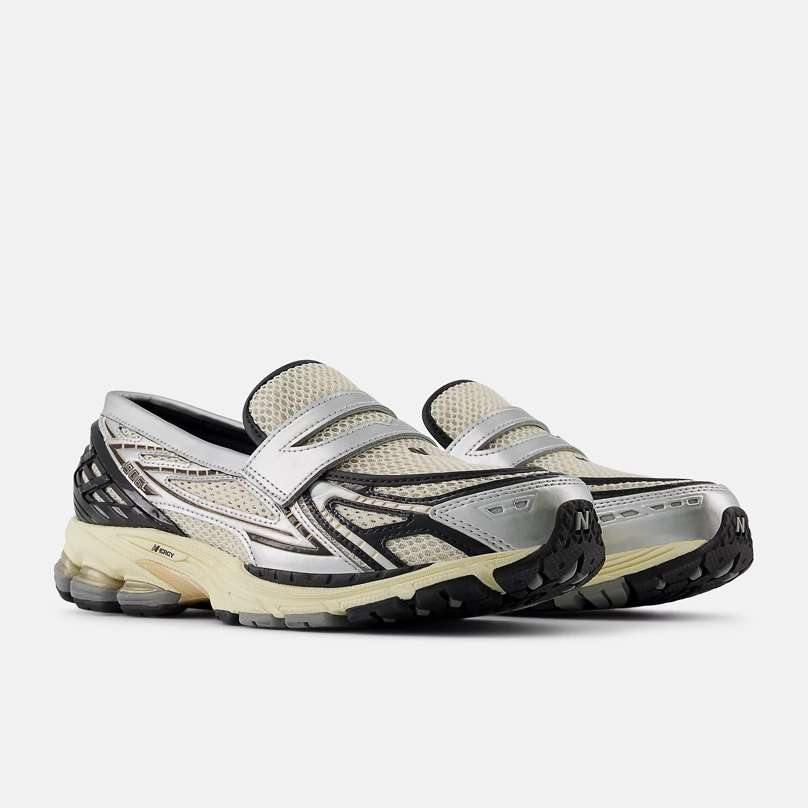 新品未使用 New Balance U1906L SILVER シルバー ローファー U1906LOB 