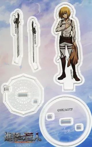アルミン・アルレルト アクリルスタンド
進撃の巨人 Brave Order 進撃の巨人 きゃらまーち アクリルスタンド 03.アルミン