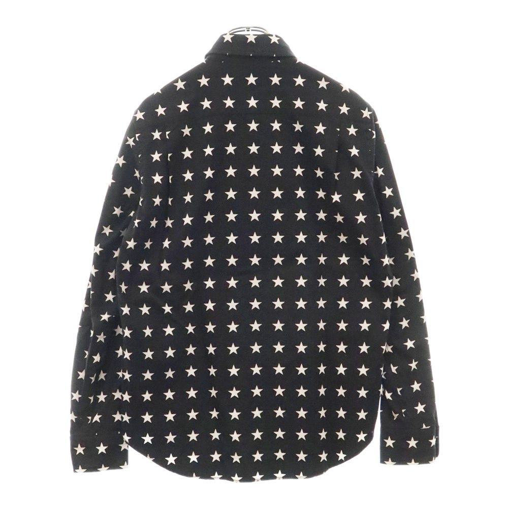 WACKO MARIA / スター柄シャツ/長袖シャツ/M/コットン/WHT/総柄/15SS-P-SHI-07 WACKO MARIA (ワコマリア) 15SS スター総柄長袖シャツ 15SS-P-SHI-07