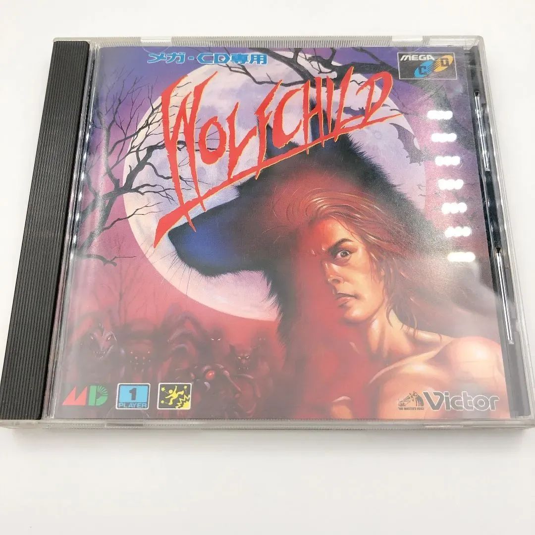 ♪】メガドライブ CDソフト メガCD ウルフチャイルド - メルカリ