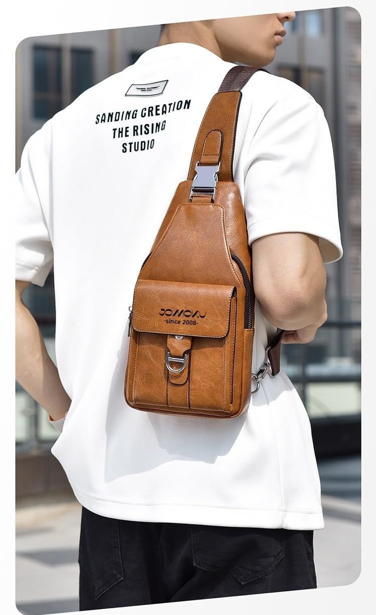 数量限定】[Jomoku] ボディバッグ メンズ 斜め掛け ワンショルダー 大