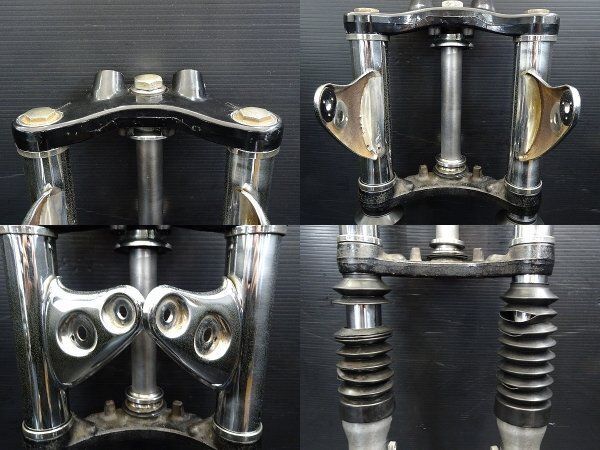 カワサキ エストレヤ BJ250A 純正 フロントフォーク KA-H-022 BRIGHTFACE_UK