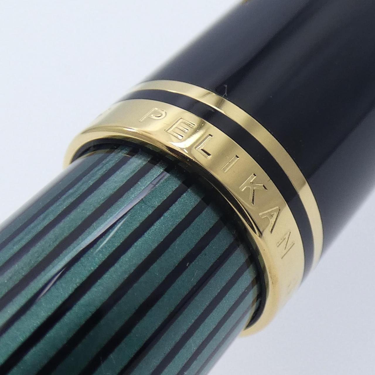 スーベレーンM800緑縞 万年筆