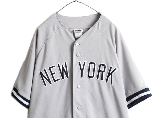 MLB オフィシャル Majestic ヤンキース ベースボールシャツ XL 程