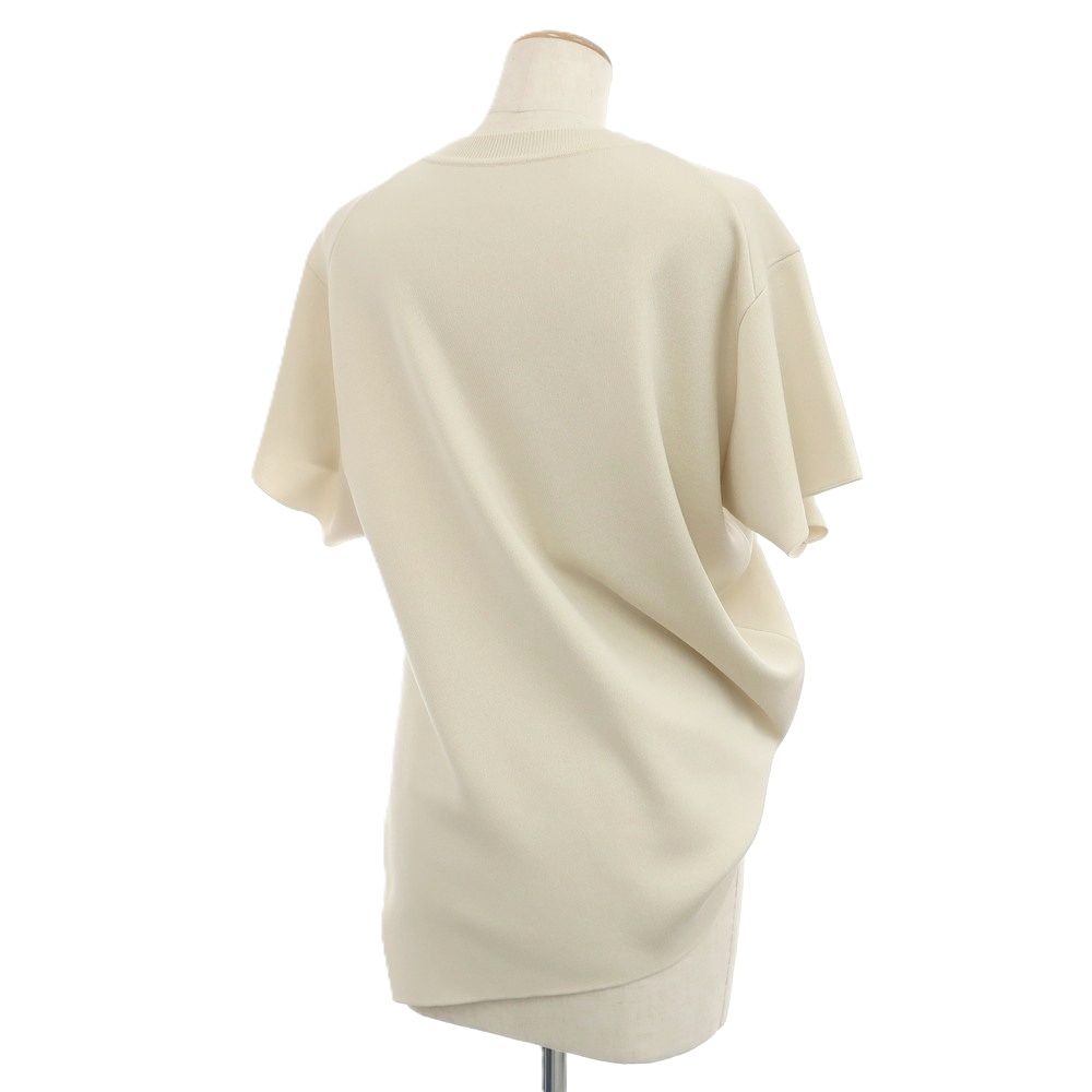 美品　イッセイミヤケ　ISSEY MIYAKE サマーセーター　半袖　ニット　白 ISSEY MIYAKE - 80s□issey miyake□麻 リネン サマーニット