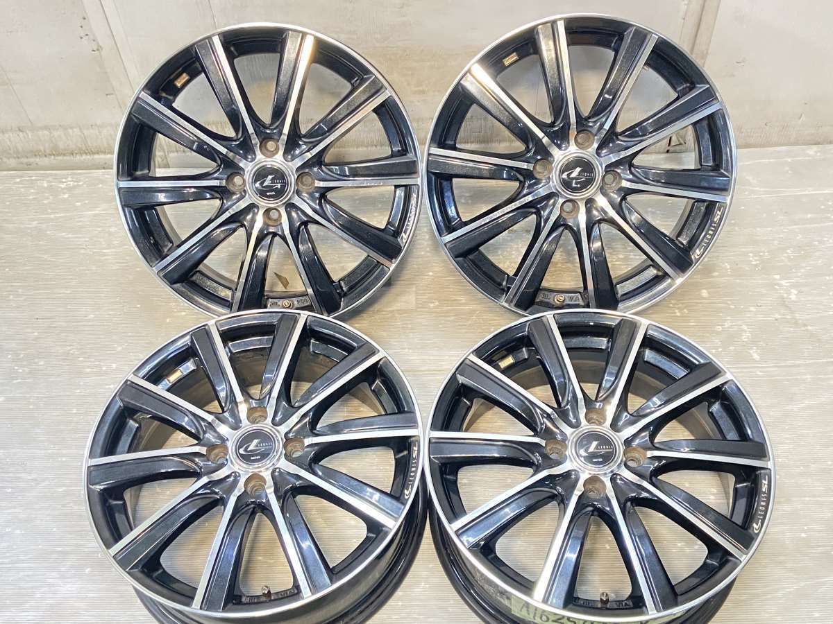 16x6.0 50 100-4穴 WEDS レオニス ホイール 4本セット a16250925024