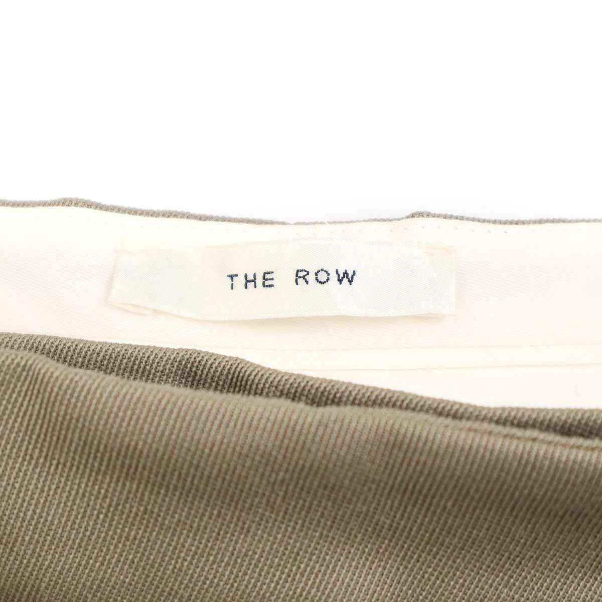 THE ROW ザ ロウ Marcellita マルセリータ ワイドレッグタックパンツ 6807W2323 アッシュ 2 - メルカリ