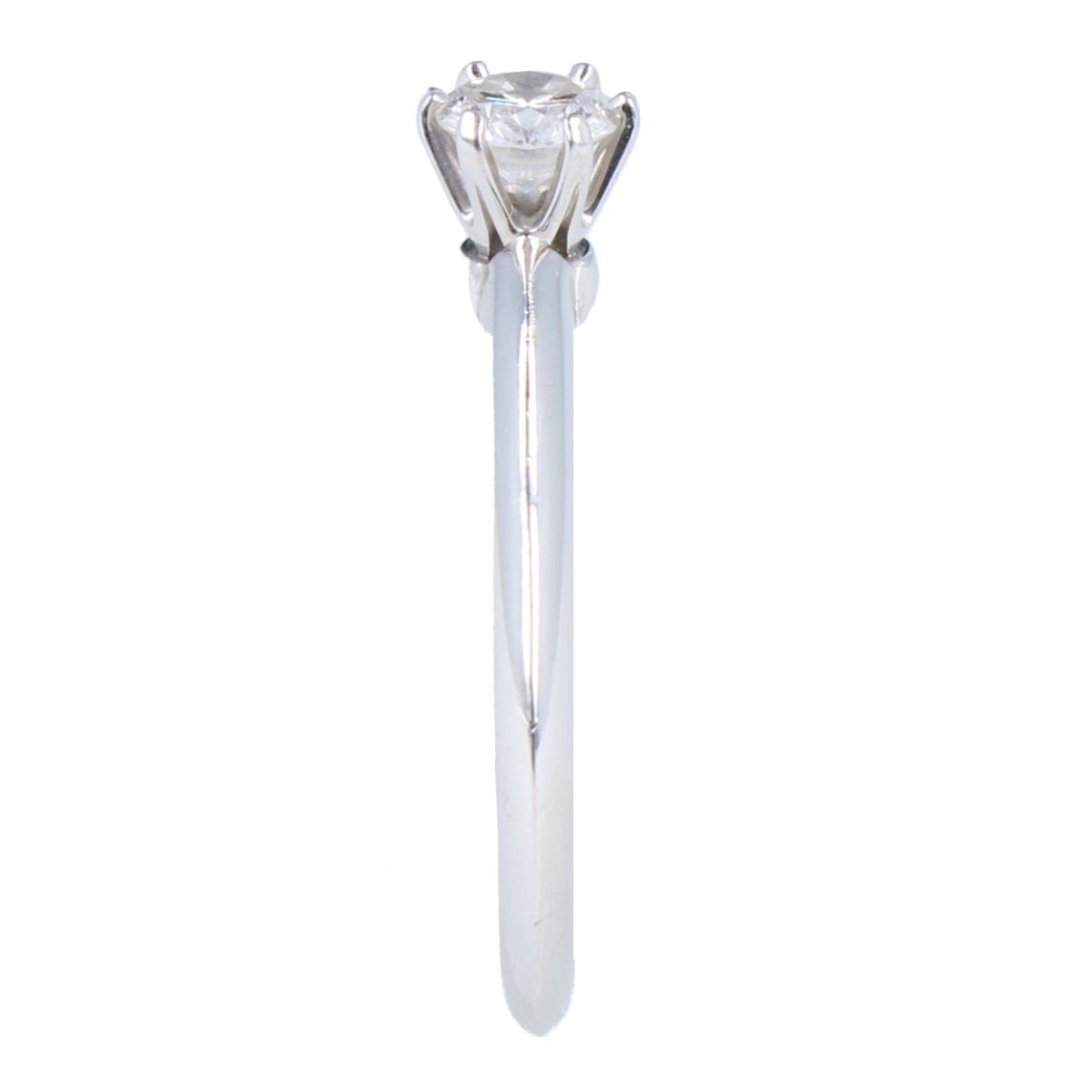 ティファニー TIFFANY&Co. ソリティア リング 指輪 9号 Pt950 ティファニー TIFFANY&Co. ソリティア リング 指輪 9号 Pt950