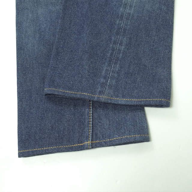 RESOLUTE リゾルト 日本製 710 Tight Straight(66モデル) スリムセルビッチデニムパンツ 28 インディゴ LEVI'S 501 ボタンフライ ジーンズ ボトムス【中古】【RESOLUTE】 RESOLUTE リゾルト 日本製 710 Tight Straight(66モデル) スリム