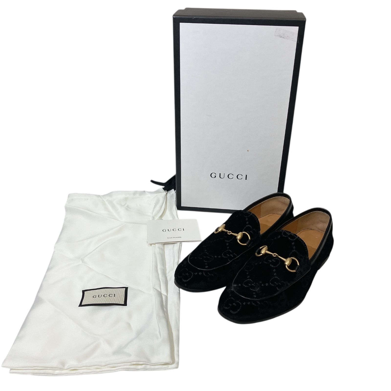 TY02 GUCCI グッチ ドレスシューズ ブラック スエード メンズ 41
