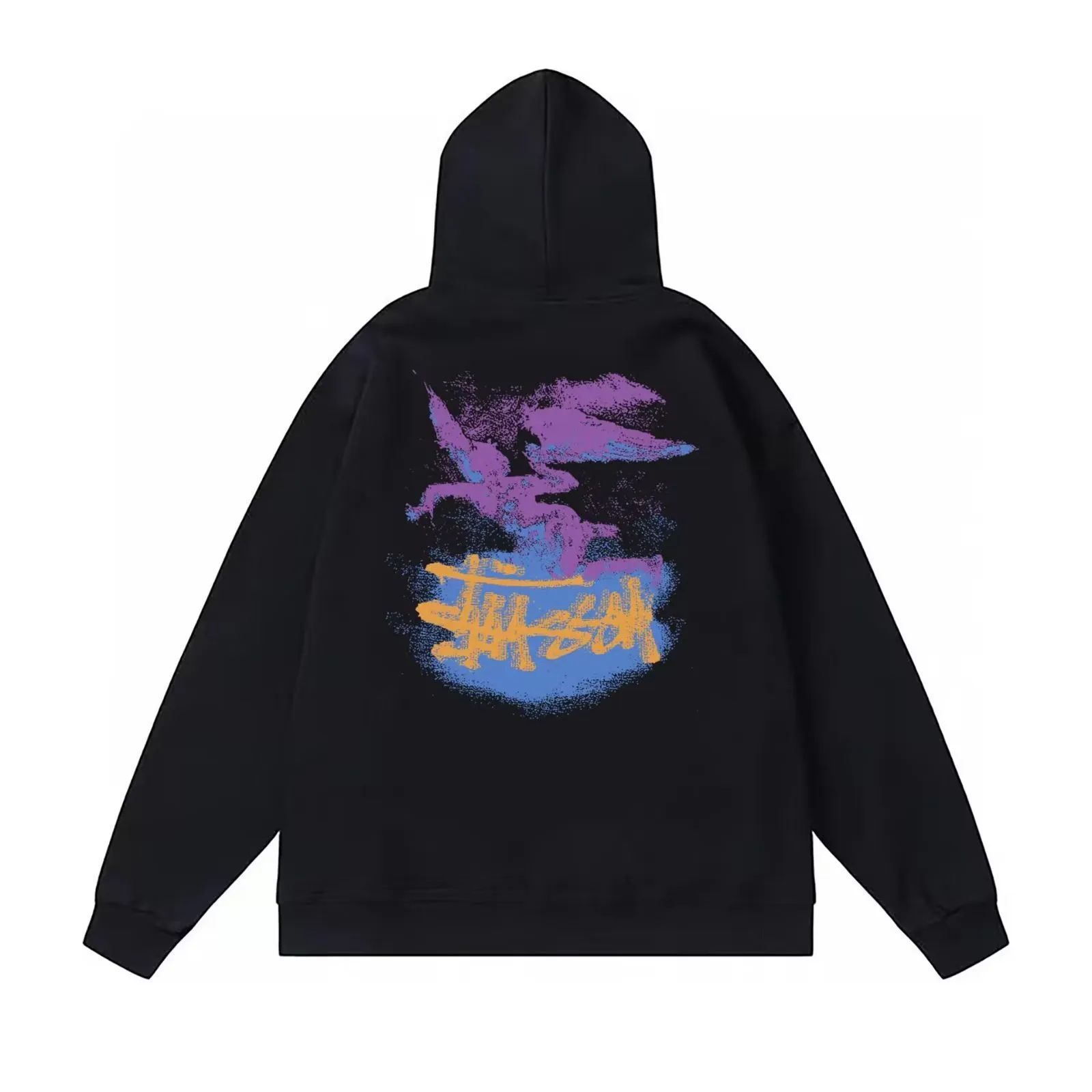 STUSSY ステューシー Hoodies パーカー 長袖 プルオーバー 薄手 - メルカリ