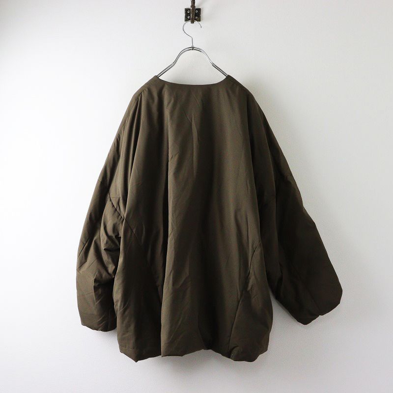 ロフトラボ The Loft Labo × KAWADA FEATHER ノーカラーオーバーダウン