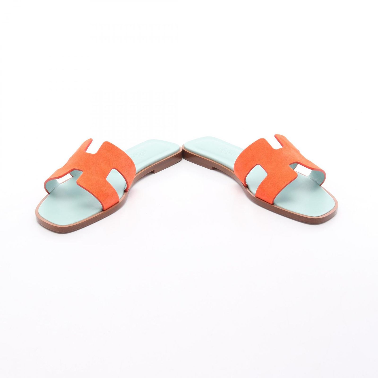 エルメス HERMES サンダル オラン スウェード レザー サンダル