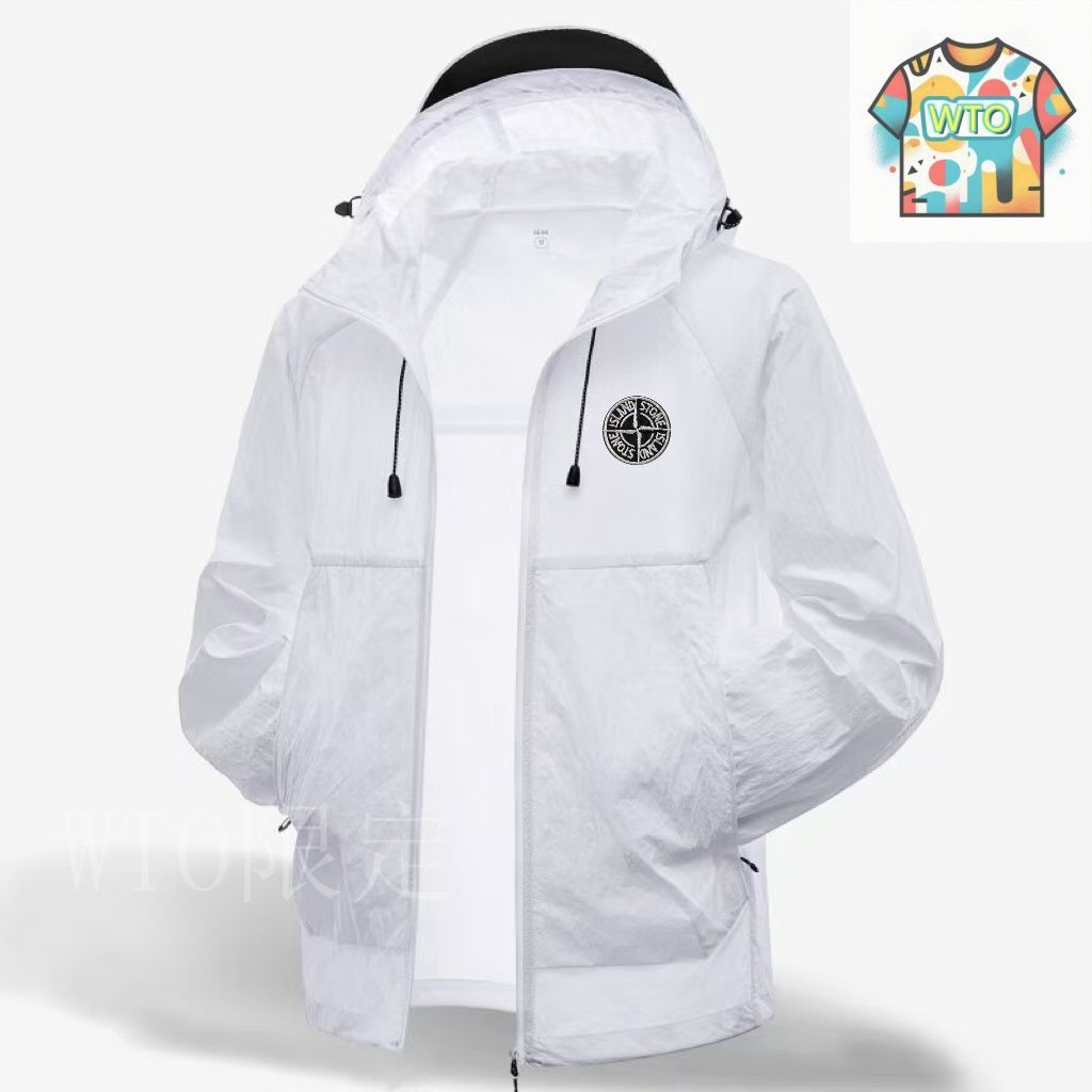 今日WTO】Stone Island SunWeave ウインドブレーカー-HI32