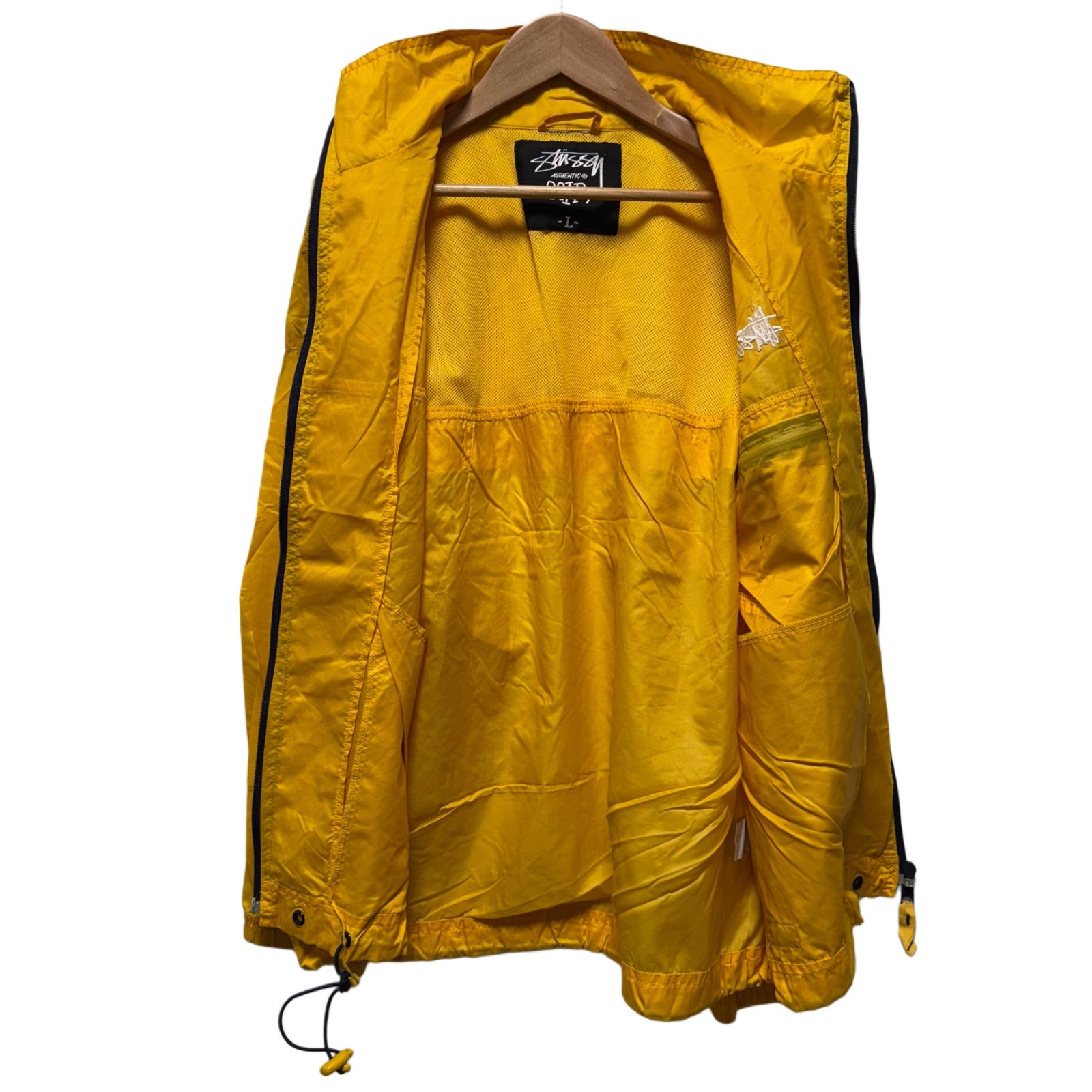 STUSSY ナイロンジャケット Lサイズ ステューシー 短丈 ボックス