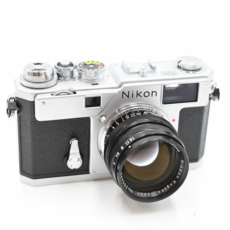 フィルムカメラ Nikon S3 NIKKOR-H 50mm 中古】Nikon ニコン S3 シルバー + NIKKOR-H 50mm f/2 | 中古