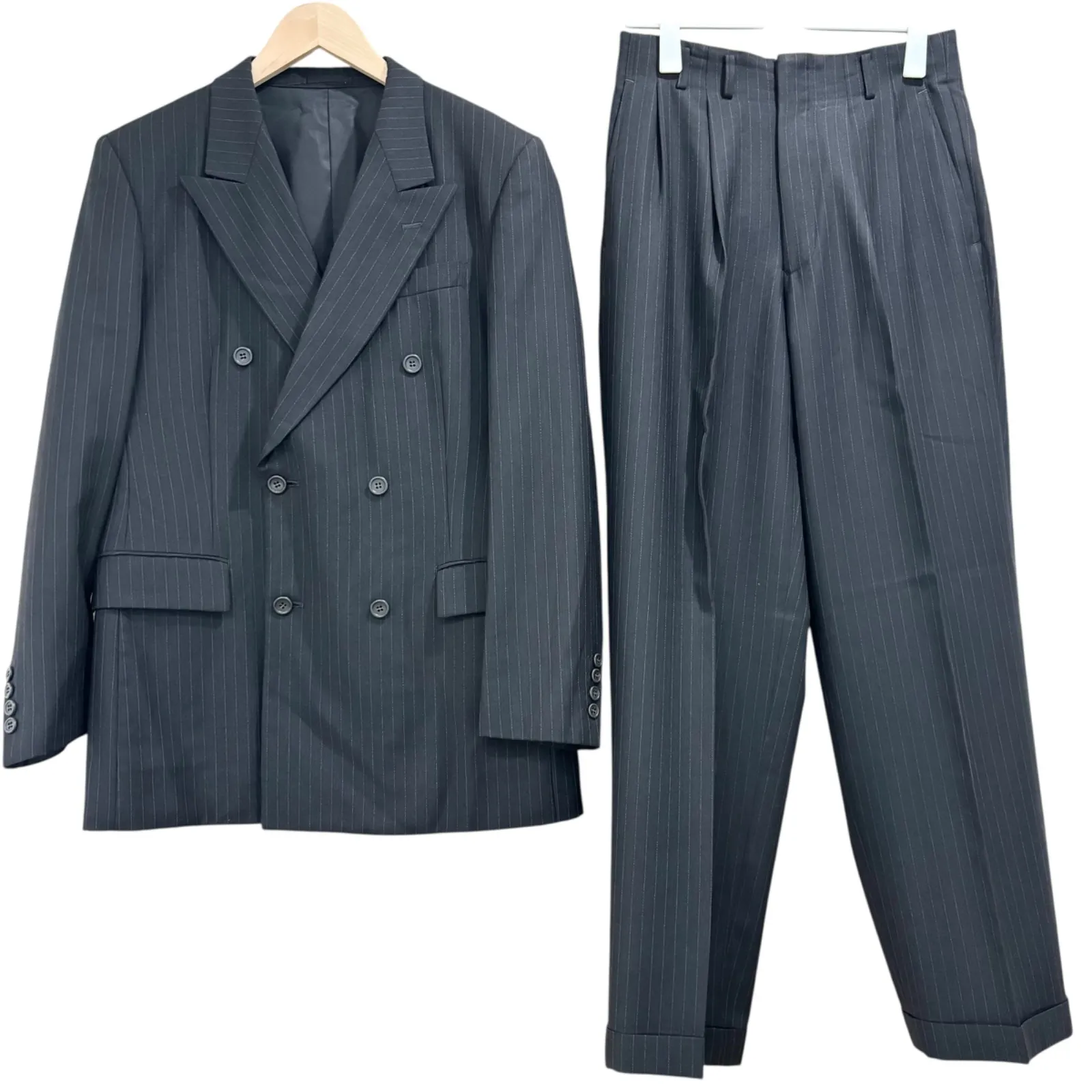 【希少】GARNIER ガルニエ ダブルスーツセット スリーピース ブラックL 商品 – Tagged 