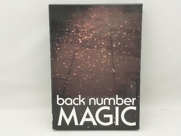 ディスクの表面に傷あり】 back number CD MAGIC(初回限定盤A)(トール