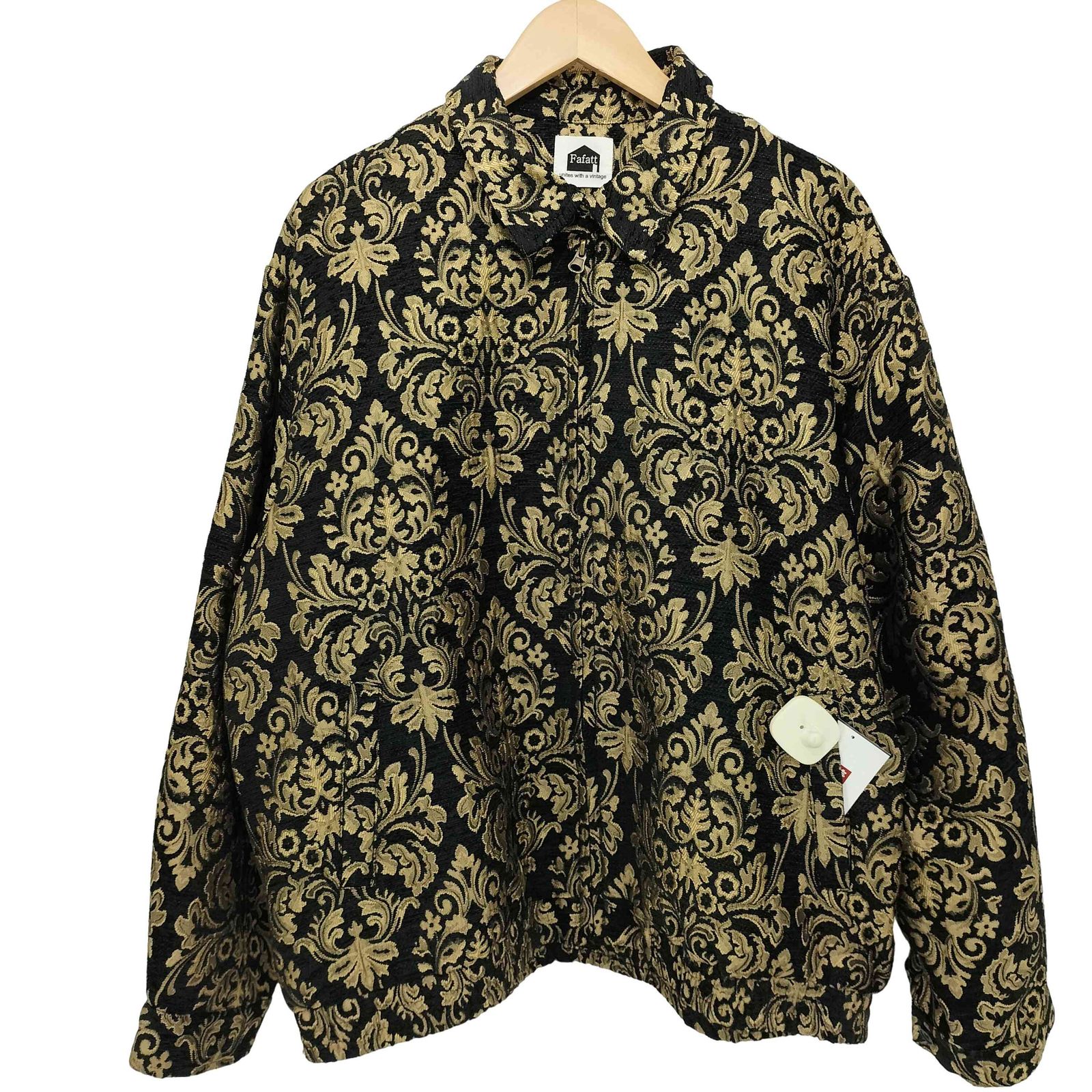 Fafatt ゴブランジャケット 黒・金 Fafatt ゴブランジャケット 黒・金