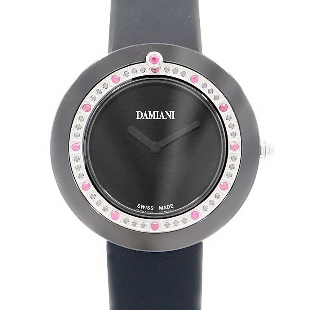 電池交換済 DAMIANI ダミアーニ ベルエポック BCLSRB37 ダイヤモ 