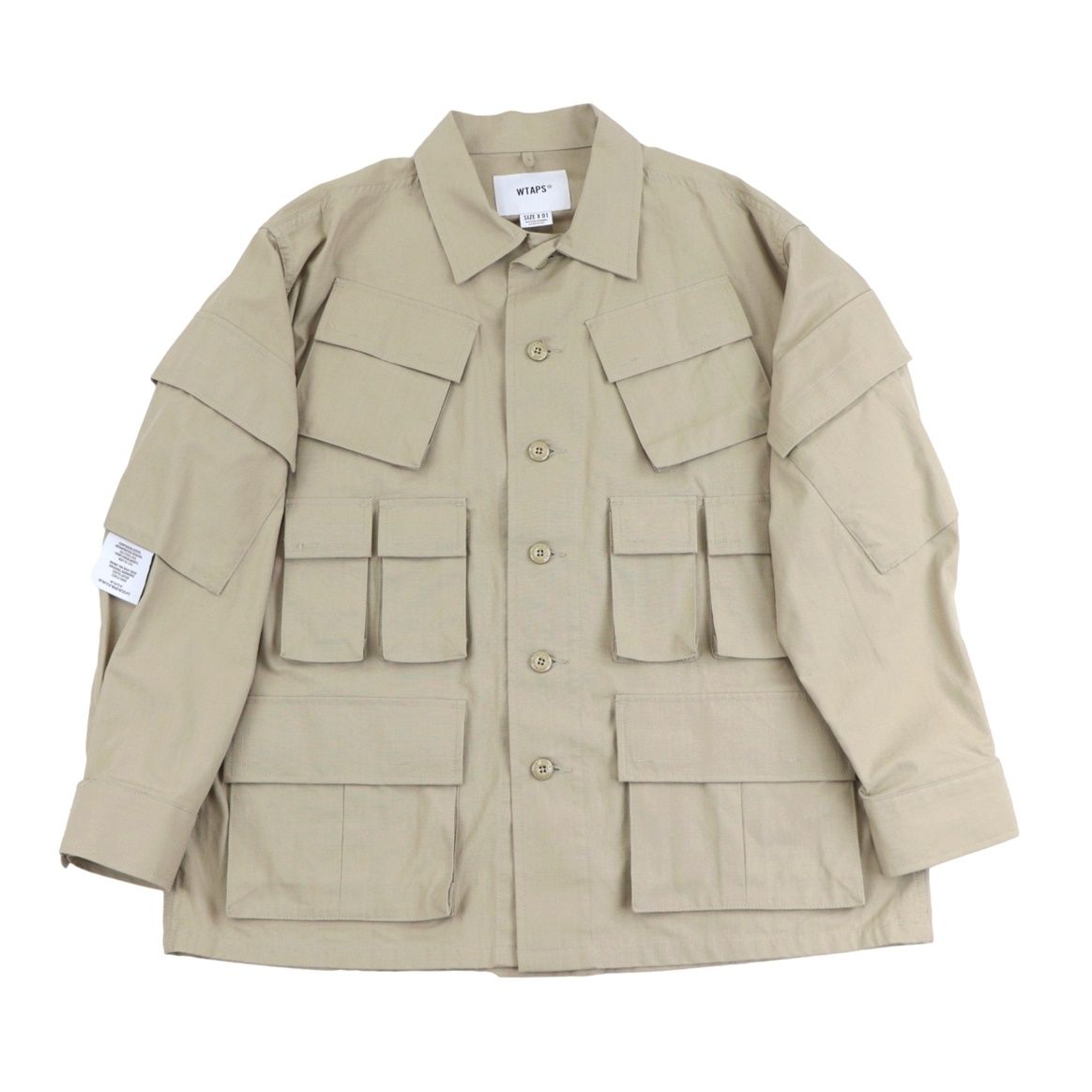 WTAPS MODULAR LS SHIRT RIPSTOPミリタリージャケット