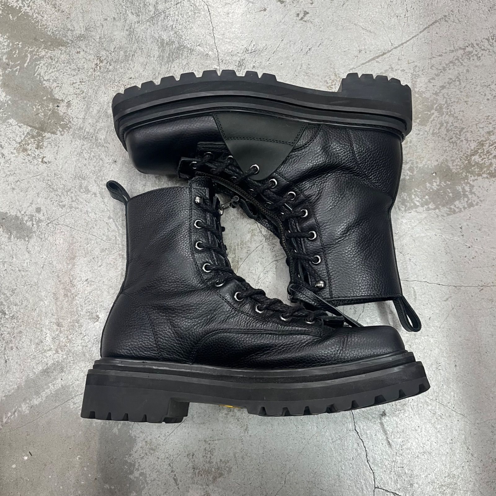 【24AW】DAIRIKU / Square Toe Fireman Boots DAIRIKU - “O'Halloran“ Square Toe Fireman Boots / スタッフ