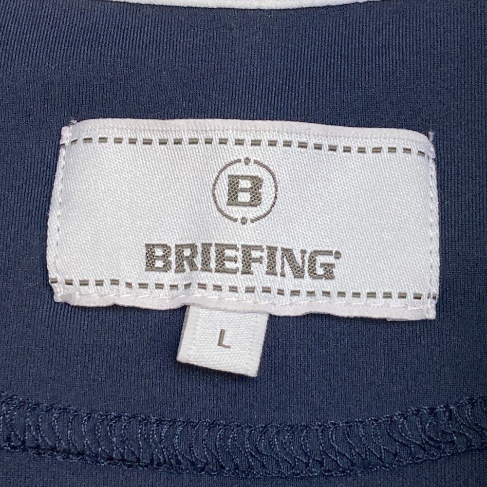 サイズ：L BRIEFING GOLF ブリーフィング BRG221W38 3Dロゴハイネック