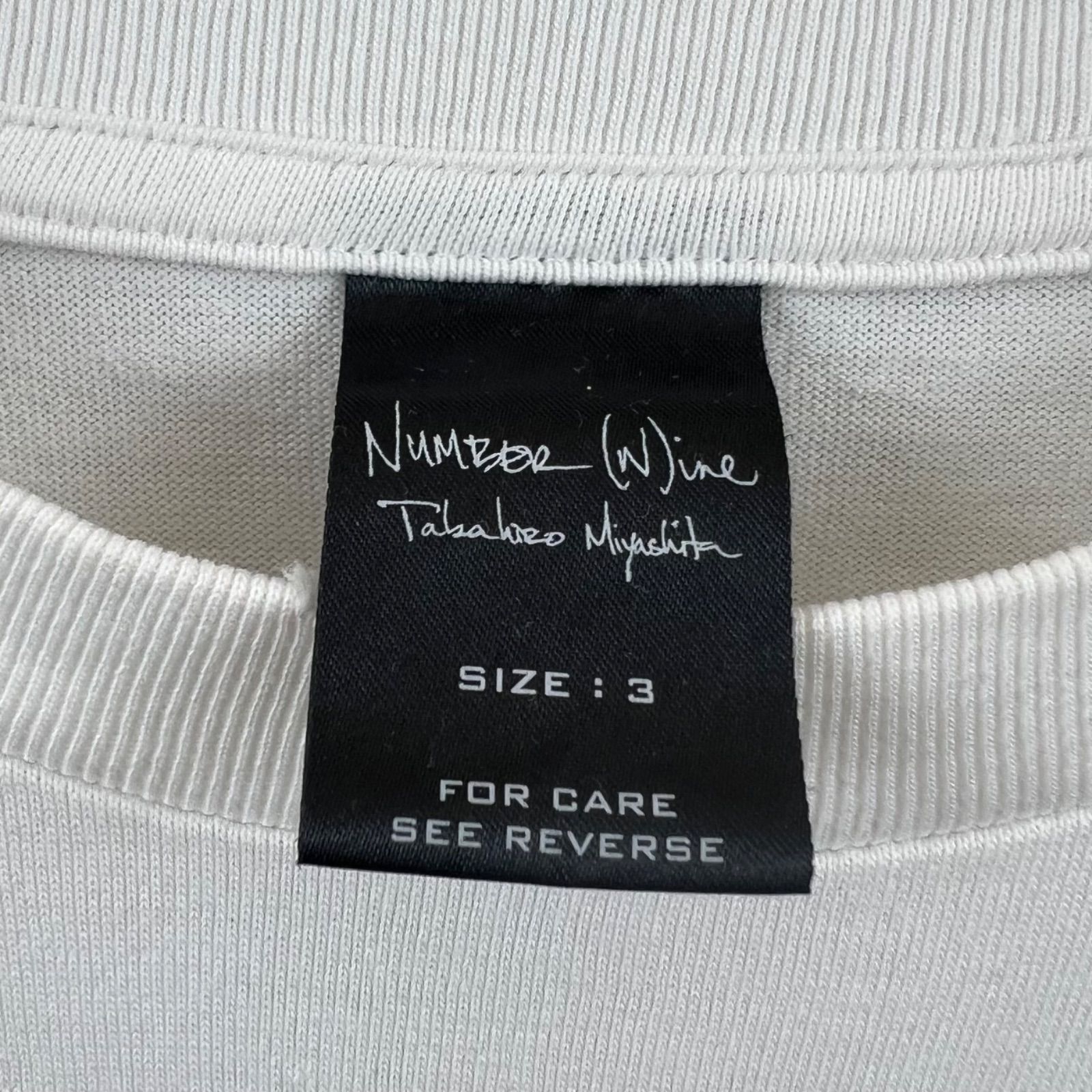 NUMBER(N)INE archive 04ss DREAM skull bone L/S Tee 3 