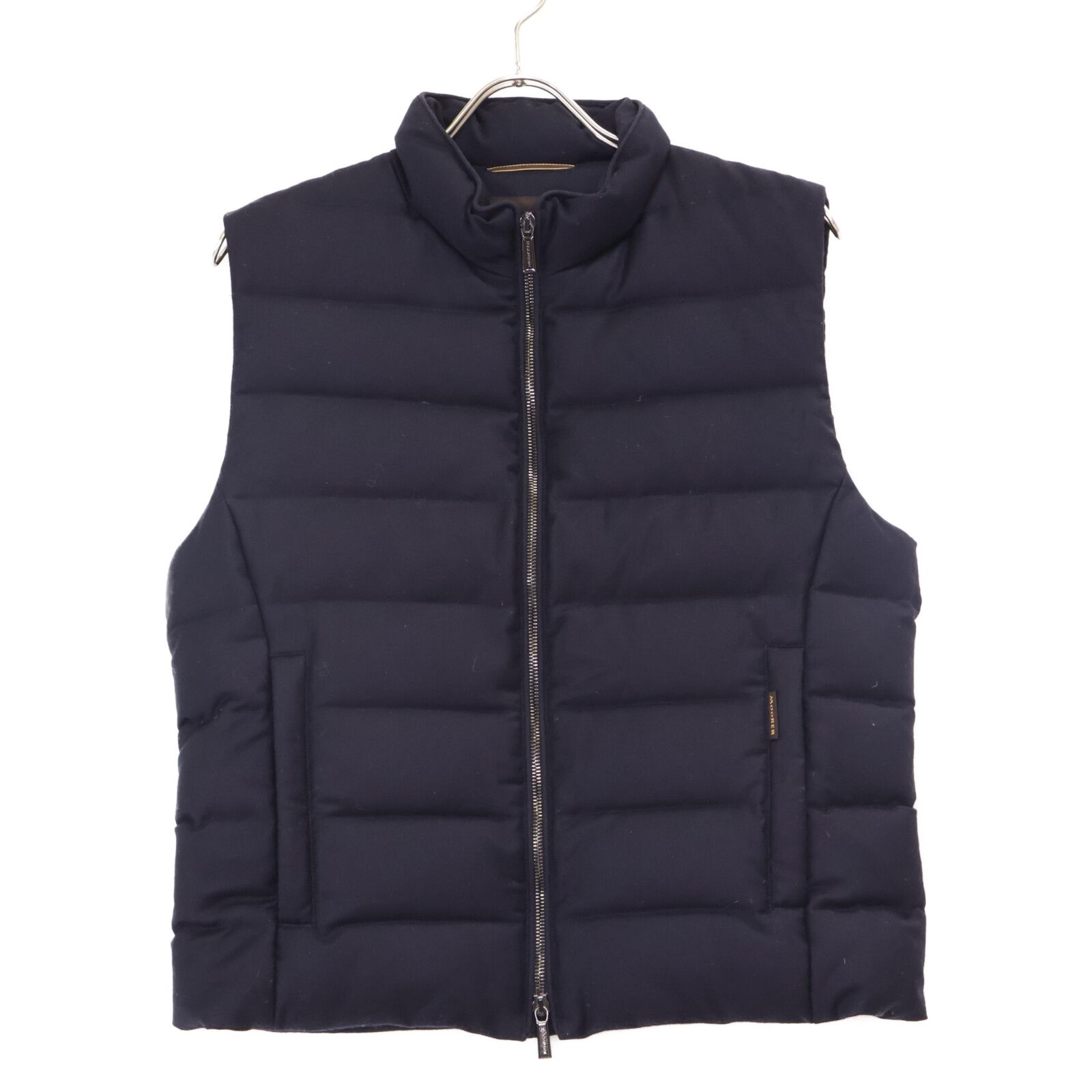 【美品】MOORER OLIVER-L ウールダウンベスト ムーレー　44 MOORER ムーレー OLIVER-L ﾈｲﾋﾞｰ ｳｰﾙ×ｶｼﾐﾔ ﾀﾞｳﾝﾍﾞｽﾄ 44 - メルカリ