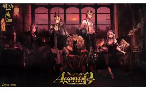 中古】クリアポスター クリアポスター 集合 「アークナイツ 音律聯覚