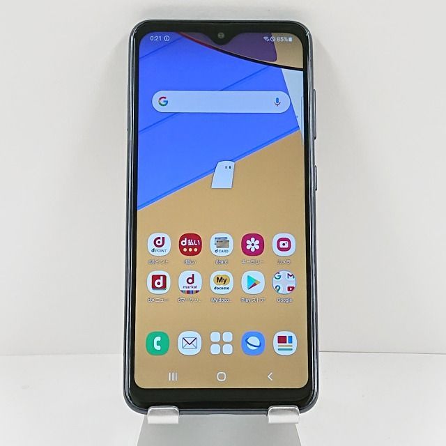 Galaxy A21 SC-42A ドコモ ブラック 送料無料 本体 c13032
