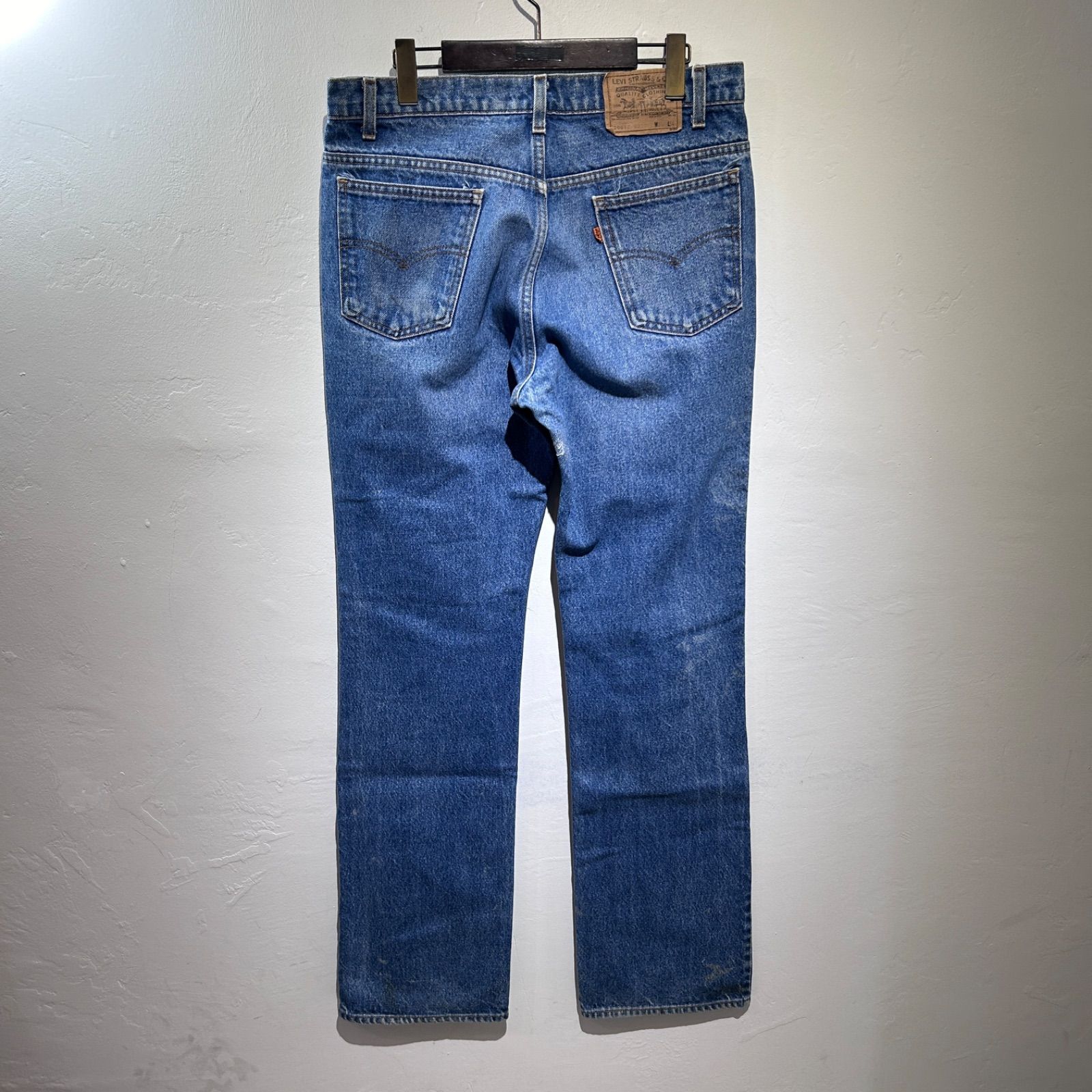 80s Levi's リーバイス 20517-0217 USA製 オレンジタブ ボタン裏