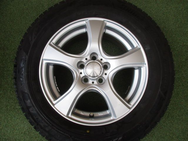 送料込み ヴァイオレント 195|65R15 スタッドレスタイヤ４本SET プリウス プレミオ アリオン ウィッシュ FFCRYSTALESIA_COM