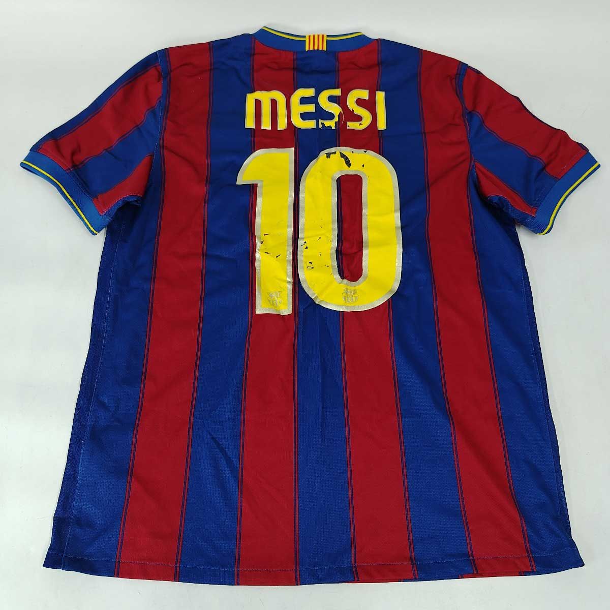 希少】FCバルセロナ #10 メッシ 09チャンピオン ユニフォーム Mサイズ
