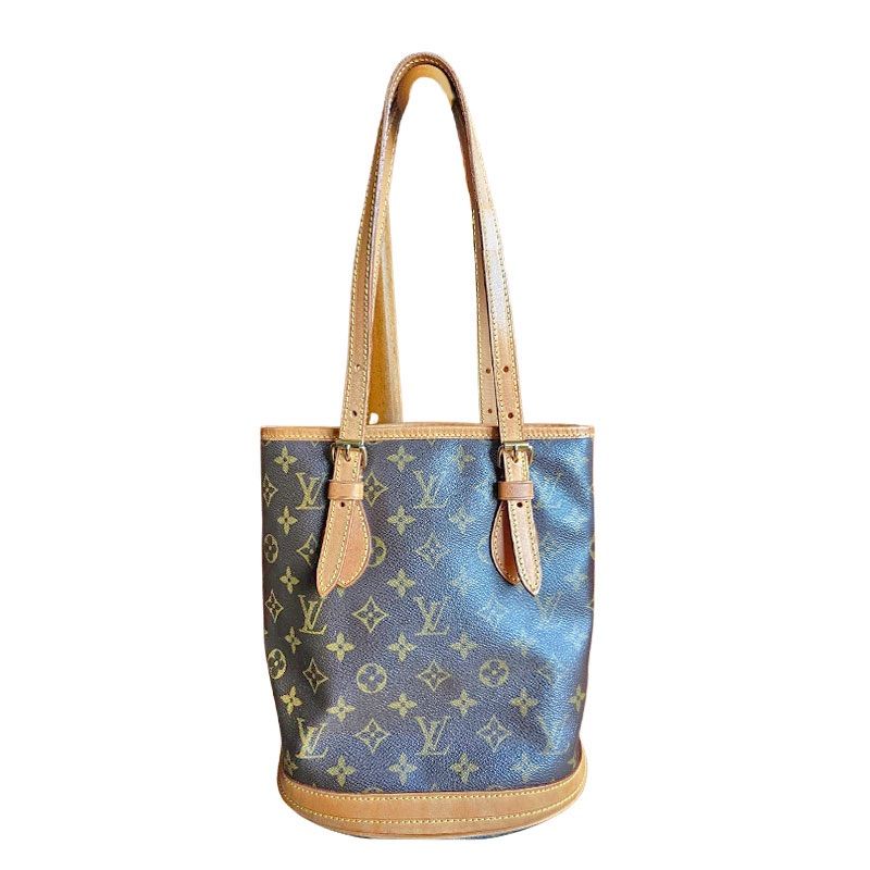 Louis Vuitton モノグラム バゲットPM ポーチ付 M42238 ランクAB