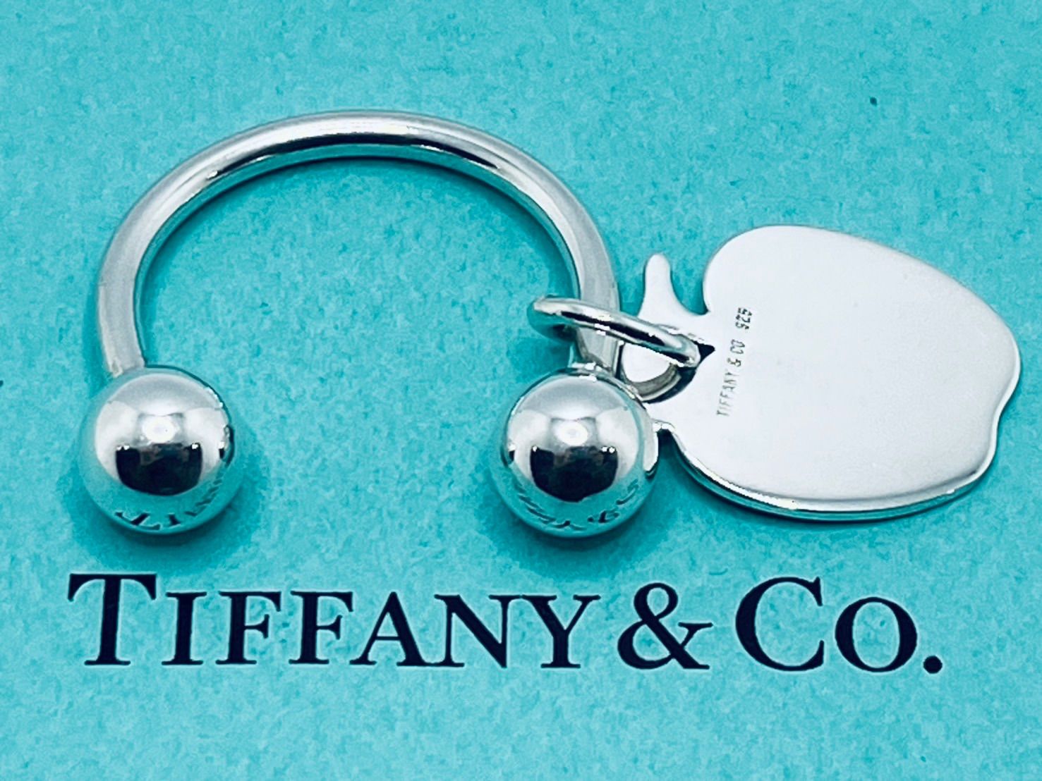 美品 ティファニー ウェルカム キーリング キーホルダー シルバー925 TIFFANY&CO ティファニー キーリング キーホルダー デザイナー