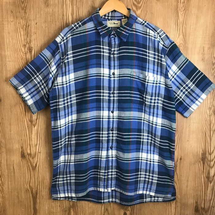 L.L.Bean(エルエルビーン) メンズ サンスマート・クール・ウィーブ・シャツ 半袖 ジャパン・フィット L.L.Bean(エルエルビーン) メンズ  サンスマート・クール・ウィーブ・シャツ 半袖 ジャパン・フィット USA製 L.L. L.L.Bean(エルエルビーン) メンズ サンスマート・クール・ウィーブ・シャツ 半袖 ジャパン・フィット