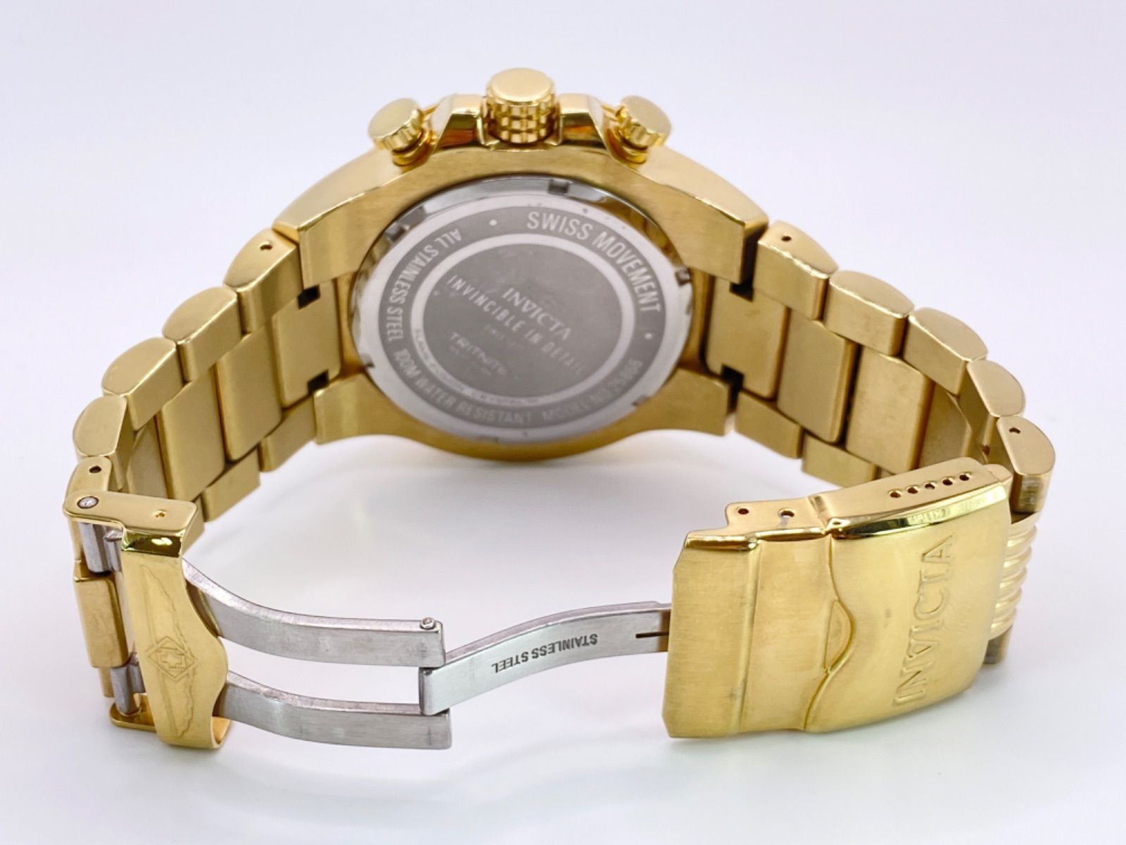 未使用品☆INVICTA インビクタ QZ メンズ腕時計 VENOM ヴェノム NO 