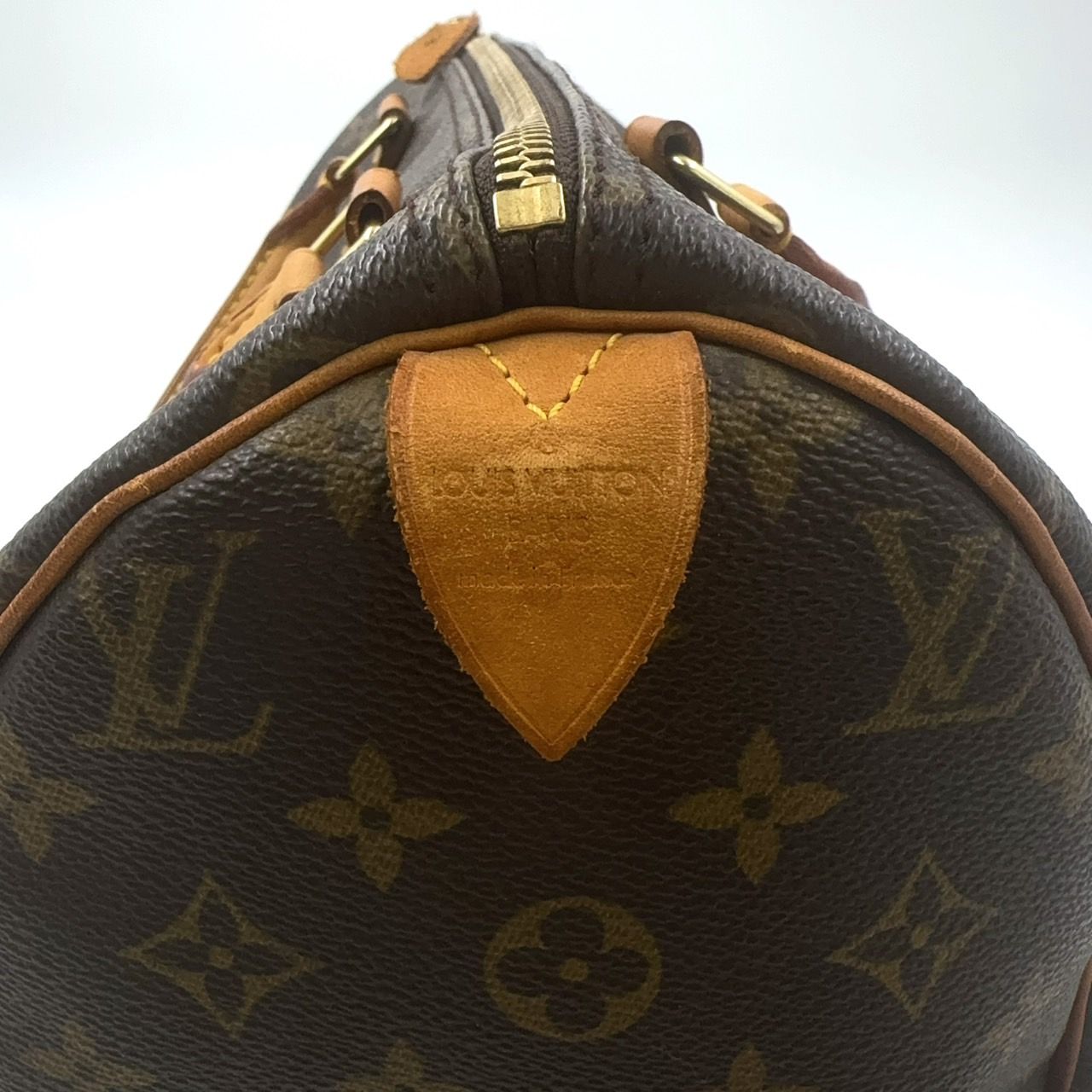 ルイヴィトン　ハンドバッグ　スピーディ30 モノグラム　ブラウン　TH1011 LOUIS VUITTON オールドスピーディ30モノグラムボストン