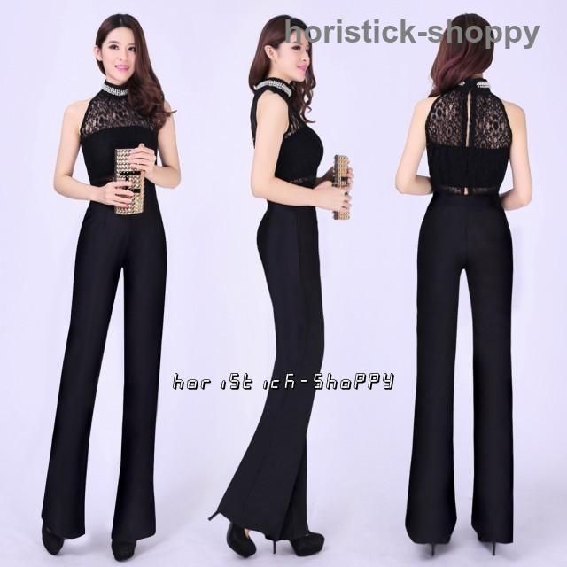 パンツドレス かっこいい 結婚式 パンツスタイル 大きいサイズ 3l 4l パーティードレス パンツ 黒 お呼ばれドレス オールインワン レディース 袖なしLYX目玉商品