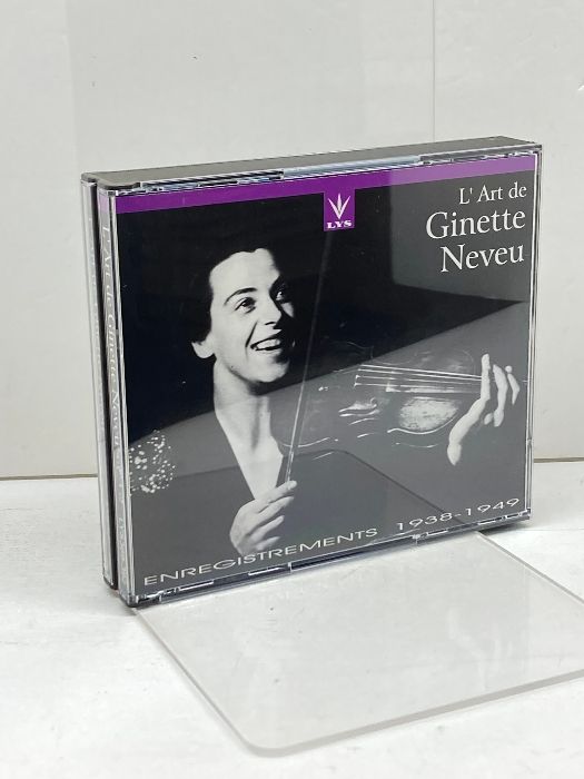 4CDBOX ジネット ヌヴーの芸術 L ART DE GINETTE NEVEU|ENREGISTREMENTS 1938-1949 LYS389-392 MINT