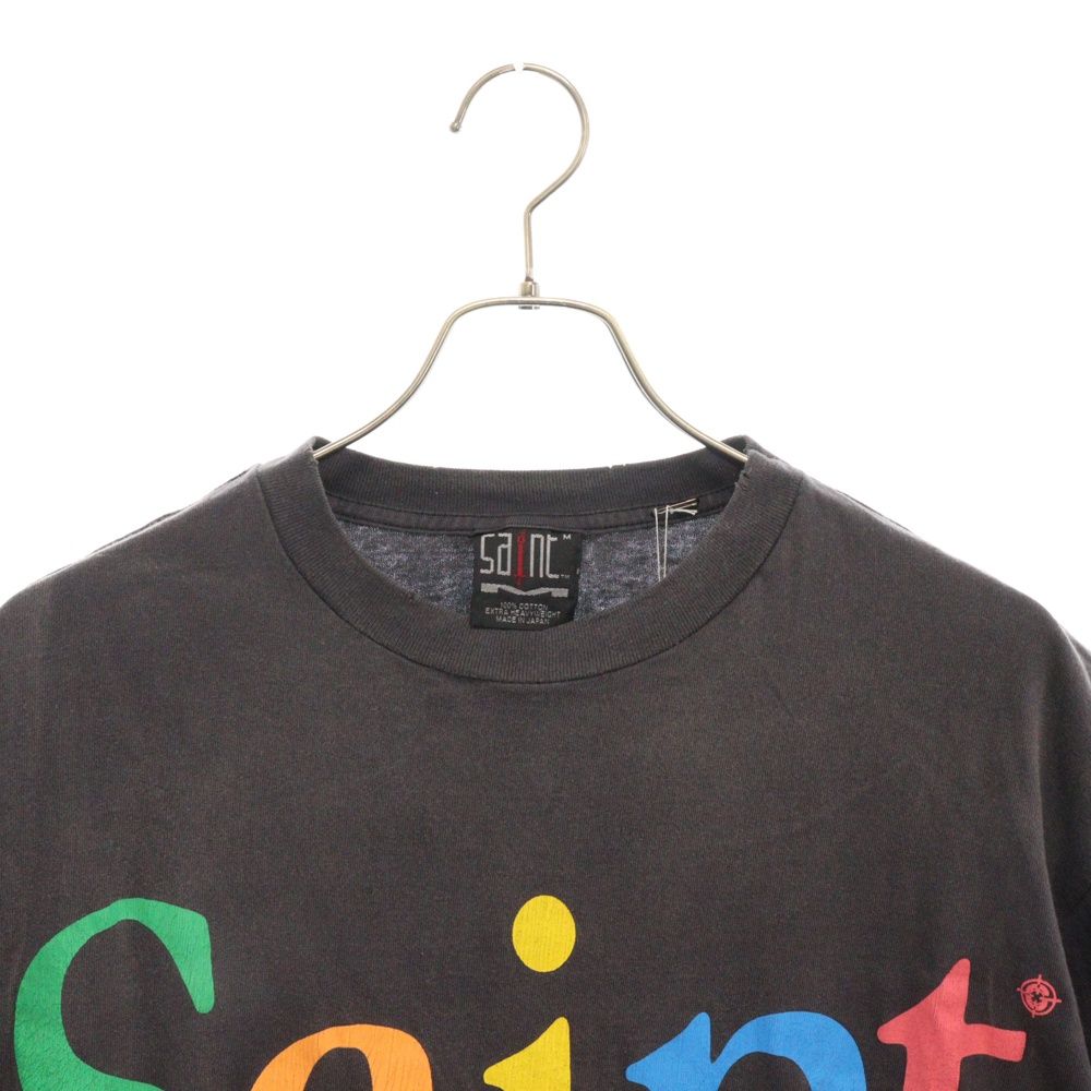 SAINT カラフルロゴ Tシャツ