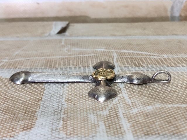 TADY＆KING タディアンドキング ラージクロスGPローズ K 18 シルバー