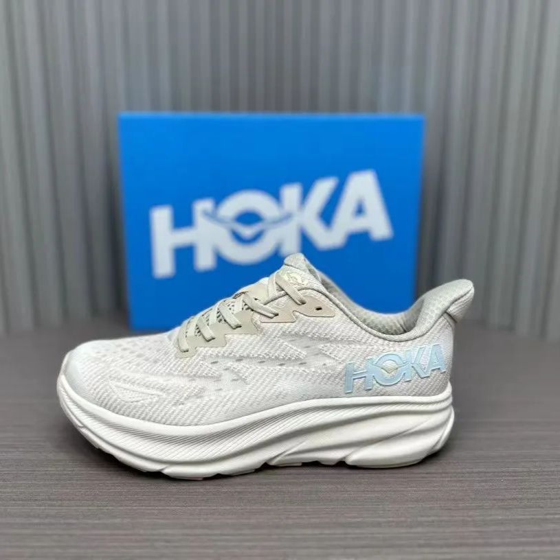 美品 HOKA ONEONE Clifton 9 ホカオネオネ WIDE クリフトン9ワイド スニーカー 6